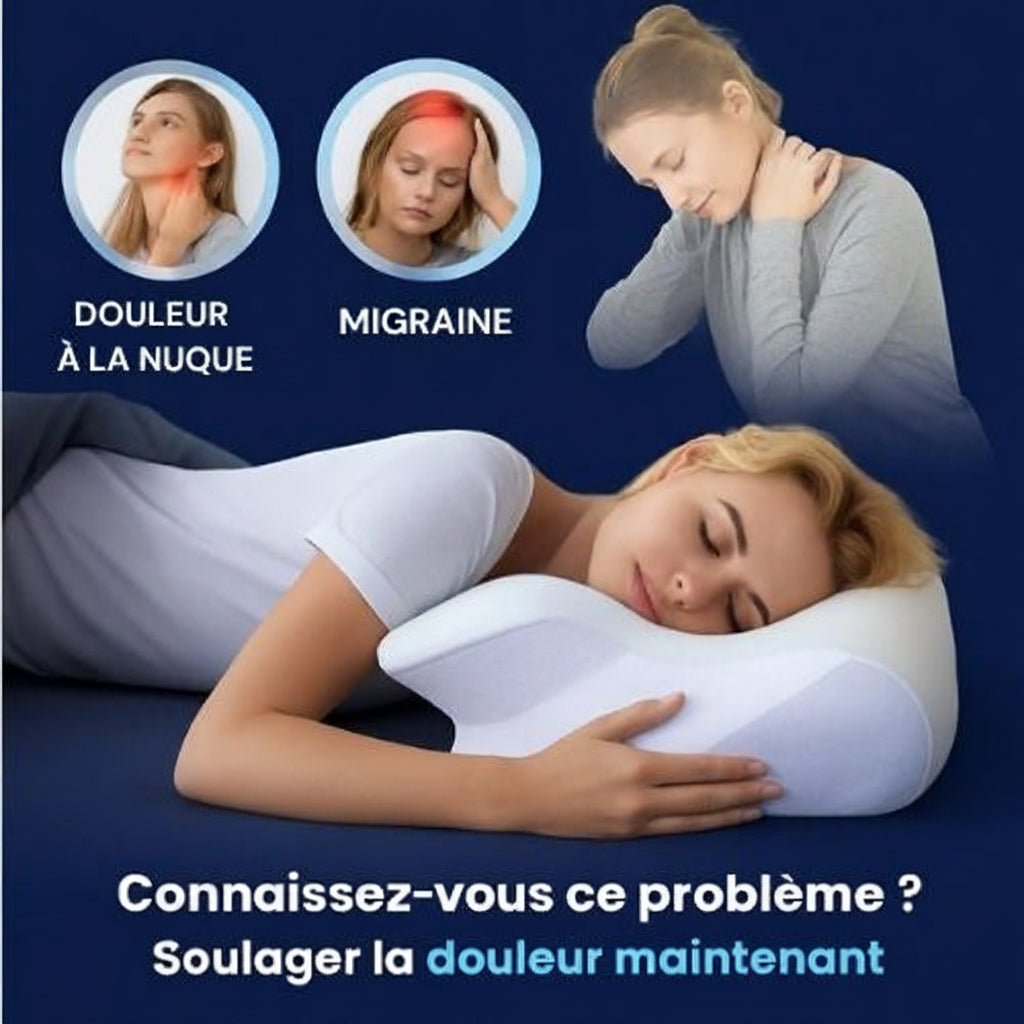 PositiveErgo™ – Oreiller ergonomique cervical